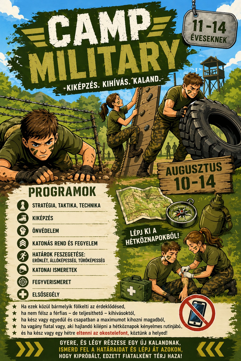 CAMP MILITARY